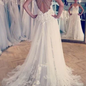 import placeholder for dmep v neck applique wedding dresses ivo 160220205