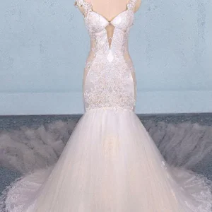 import placeholder for charming mermaid tulle wedding dress cha 160220241